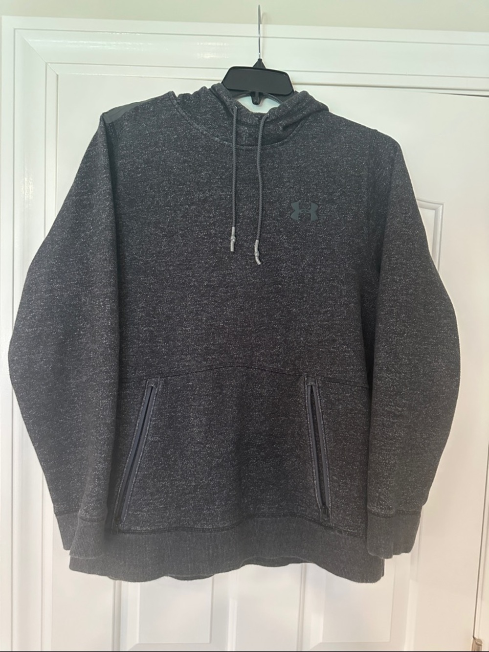 Under Armour Men's Charcoal Heather Hooded Pullover